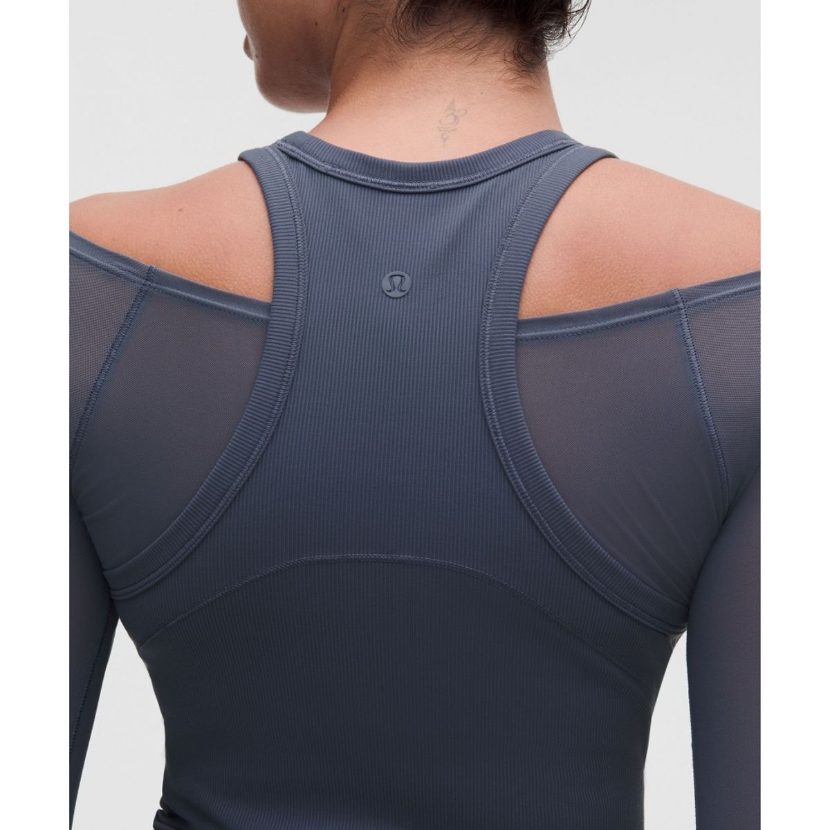 룰루레몬(LULULEMON) 레이어드 메쉬 Nulu 롱슬리브 셔츠  DDND