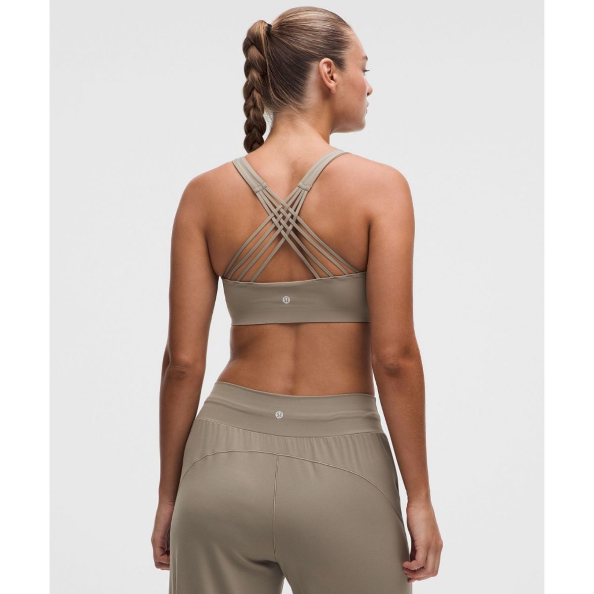 룰루레몬(LULULEMON) 플렉시플렉스 스트래피 요가 브라 *라이트 서포트, D DDD컵