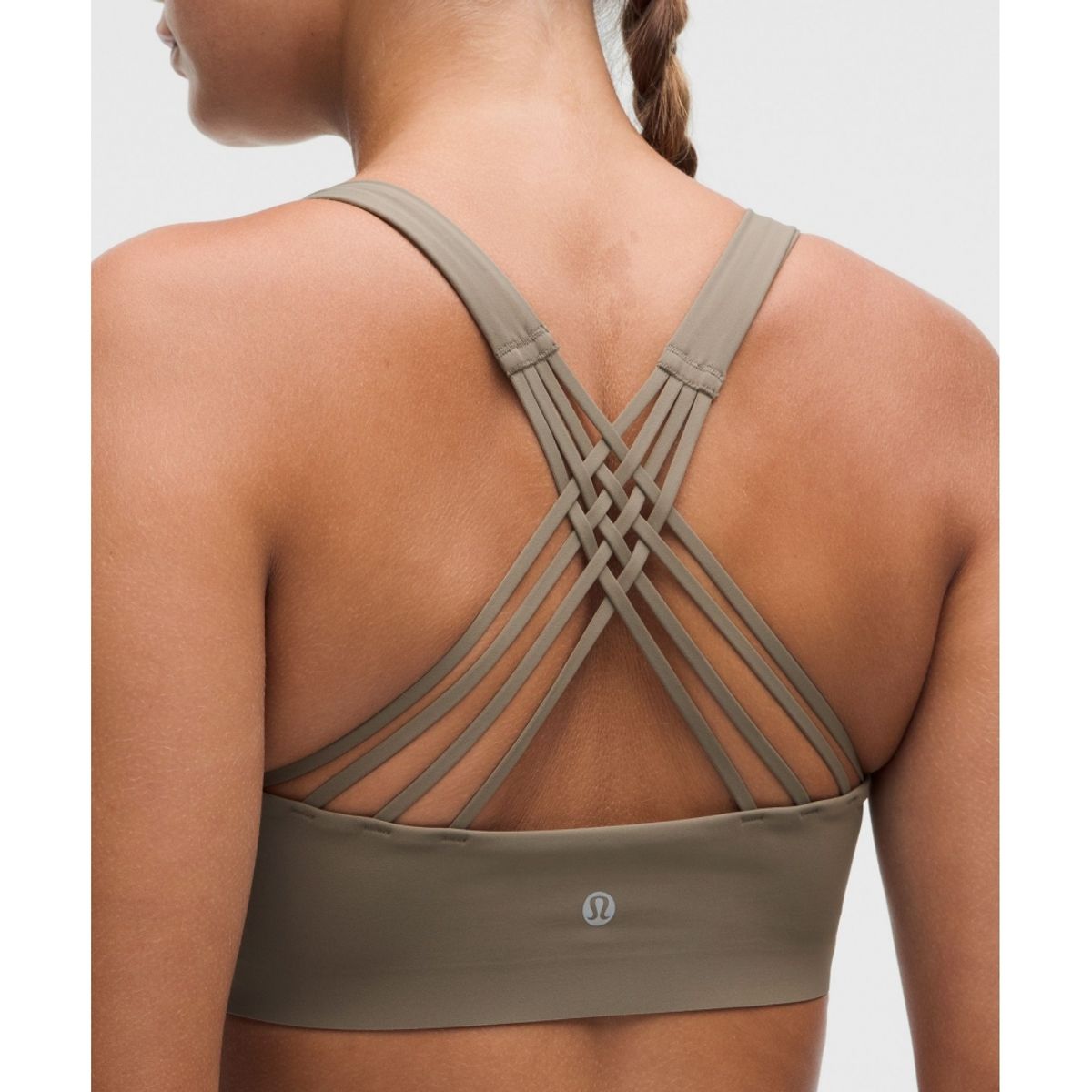 룰루레몬(LULULEMON) 플렉시플렉스 스트래피 요가 브라 *라이트 서포트, D DDD컵