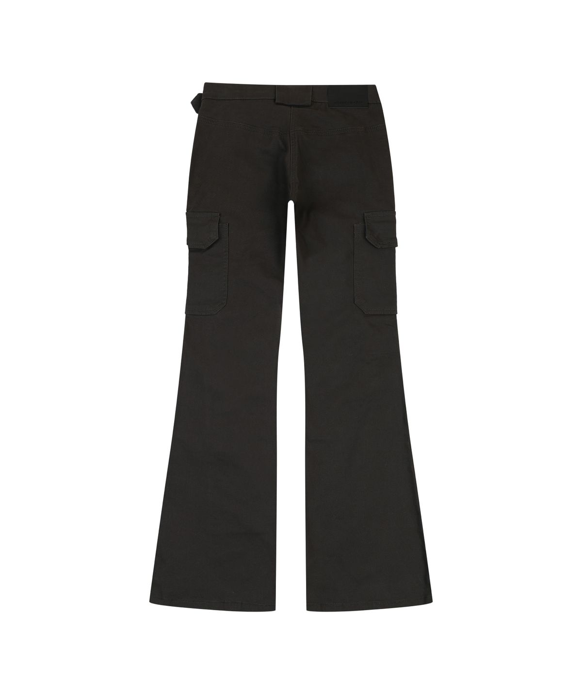 오디너리 홀리데이(ORDINARY HOLIDAY) SHIRRING DETAIL BOOTS CUT PANTS [CHARCOAL]
