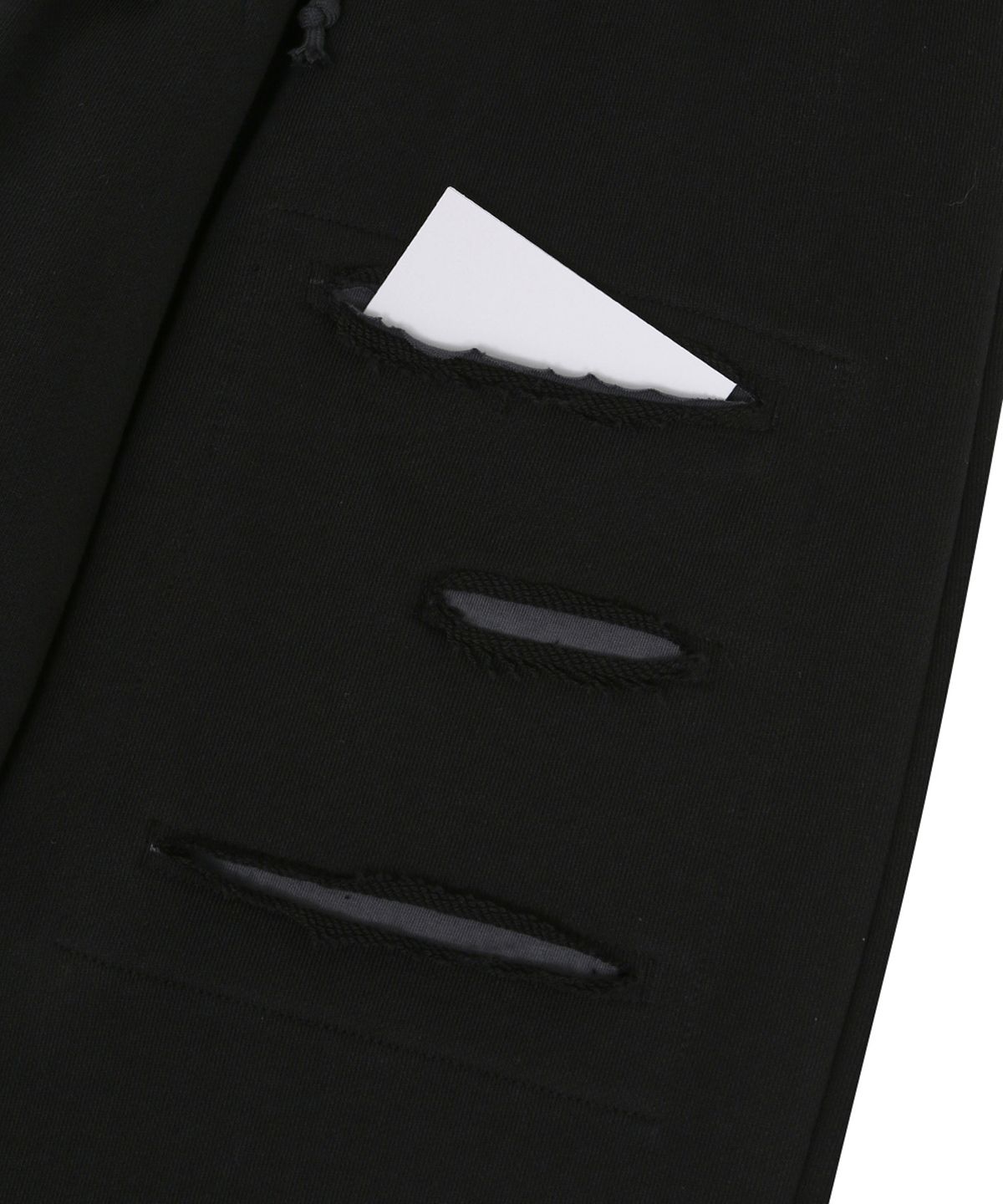 쓰리아이(3IE) THREE FLAWS SWEATPANTS_BLACK