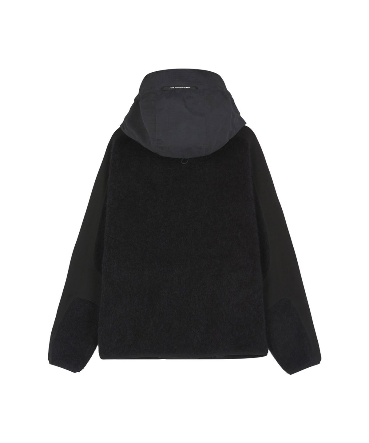 앤더슨벨(ADSB ANDERSSON BELL) ORTE TERRY HALF ZIP UP HOODIE (BLACK)