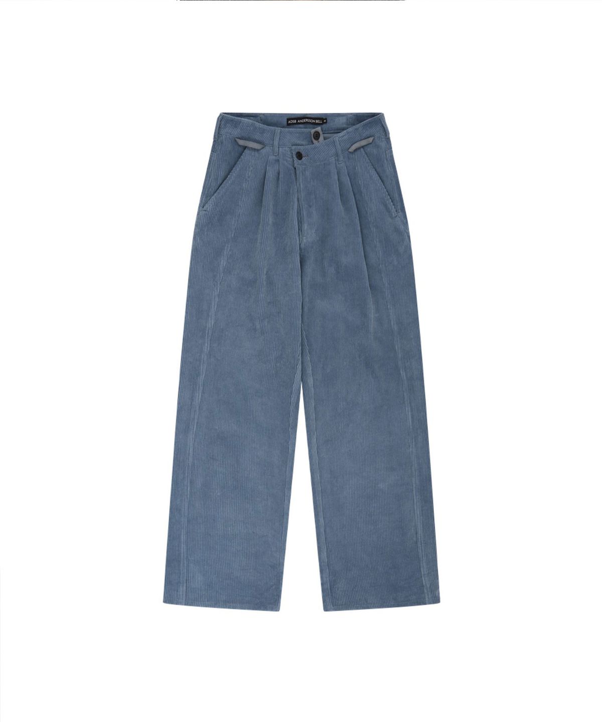 앤더슨벨(ADSB ANDERSSON BELL) CROSSOVER WIDE-LEG CORDUROY TROUSERS (SKY BLUE)