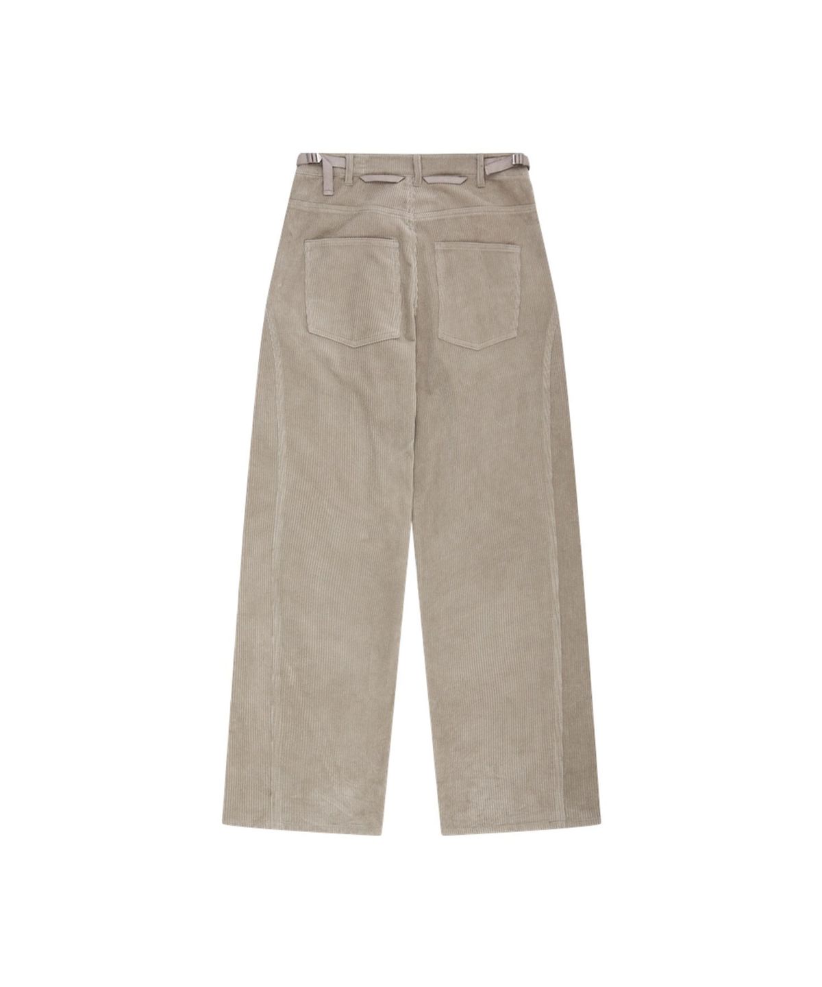 앤더슨벨(ADSB ANDERSSON BELL) CROSSOVER WIDE-LEG CORDUROY TROUSERS (CREAM)