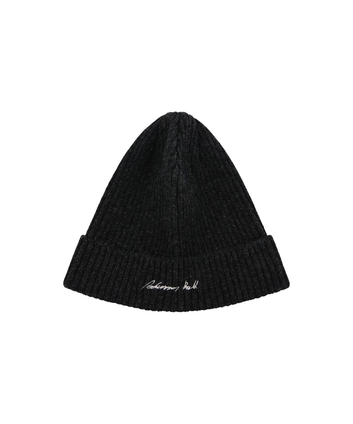 앤더슨벨(ADSB ANDERSSON BELL) UNISEX LOGO WOOL BEANIE (CHARCOAL)