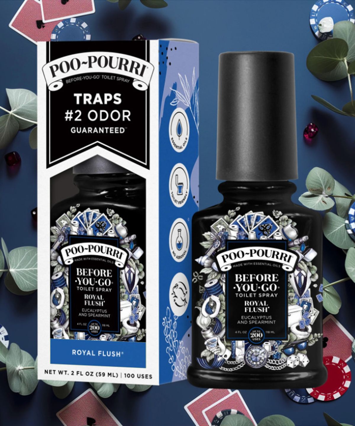 푸푸리(POOPOURRI) 토일렛퍼퓸 로얄 플러쉬 59ml
