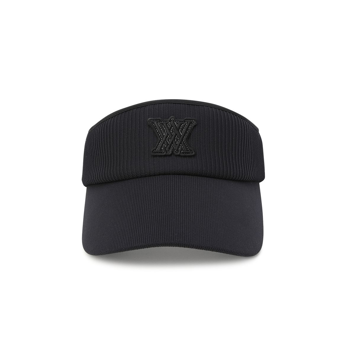 어뉴골프(ANEW GOLF) WOMEN KNIT RIBBON VISOR_BK