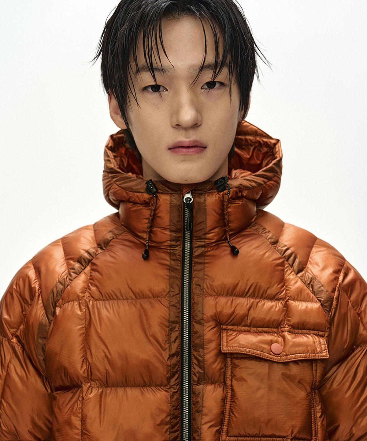 앤더슨벨(ADSB ANDERSSON BELL) UNISEX TORINO LIGHTWEIGHT DOWN JACKET (ORANGE)