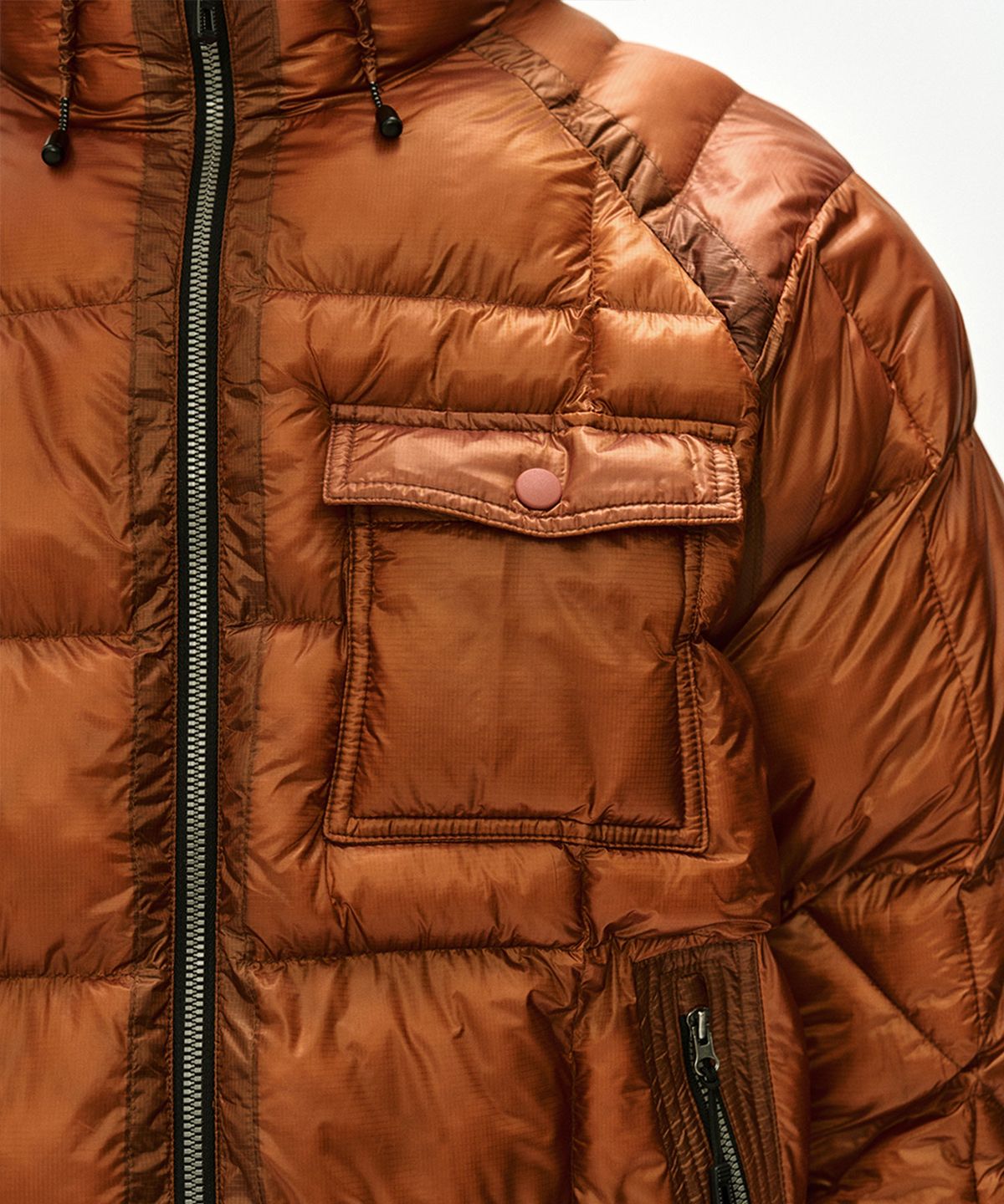 앤더슨벨(ADSB ANDERSSON BELL) UNISEX TORINO LIGHTWEIGHT DOWN JACKET (ORANGE)