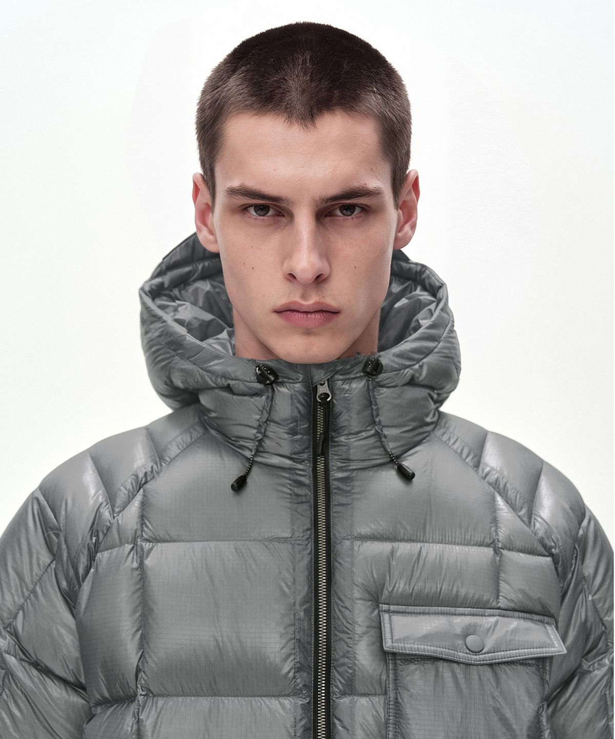 앤더슨벨(ADSB ANDERSSON BELL) UNISEX TORINO LIGHTWEIGHT DOWN JACKET (GREY)