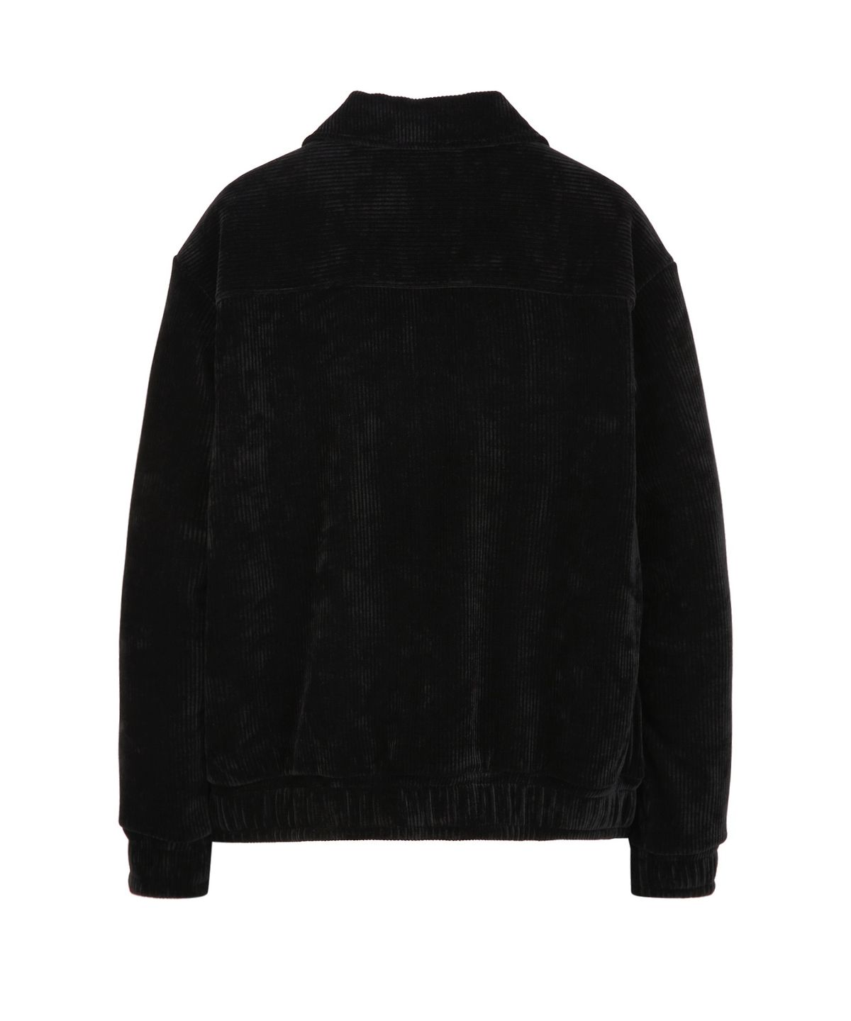 질스튜어트뉴욕 맨(JILLSTUART NEWYORK MEN) 코듀로이 셋업 집업 스웻 셔츠 - 블랙 (JNTS6D284BK)