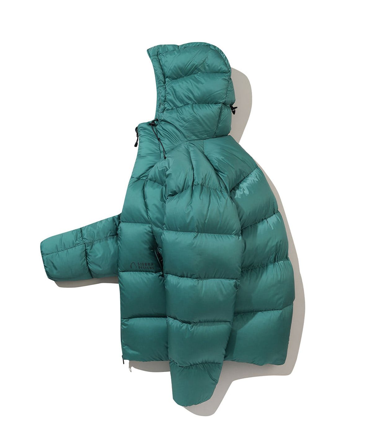 시에라디자인(SIERRA DESIGNS) W) 그랜드마더십 구스다운 후드자켓 BLUE GREEN