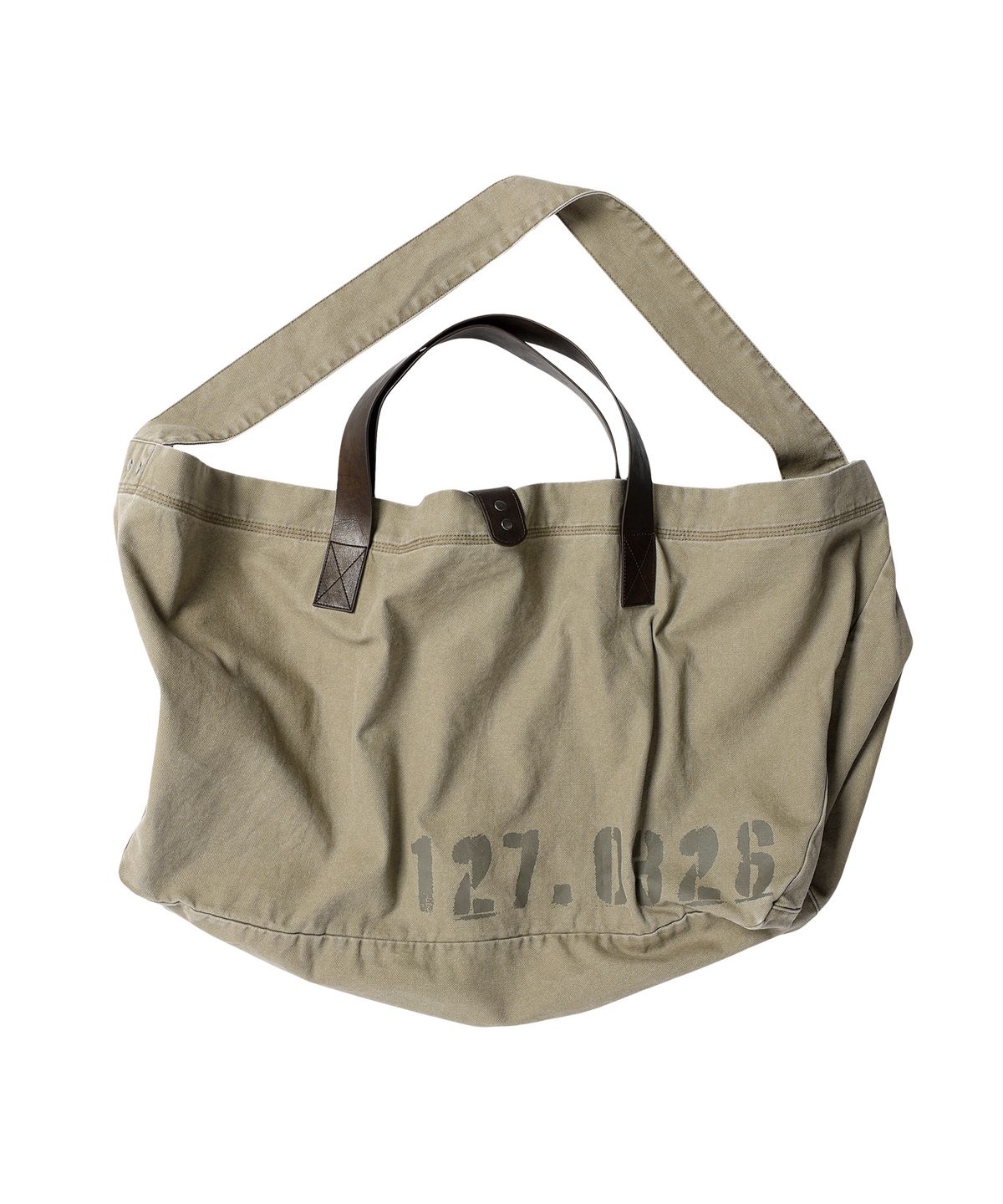 더바이닐하우스(THEVINYLHOUSE) SADDLE BIG BAG BROWN