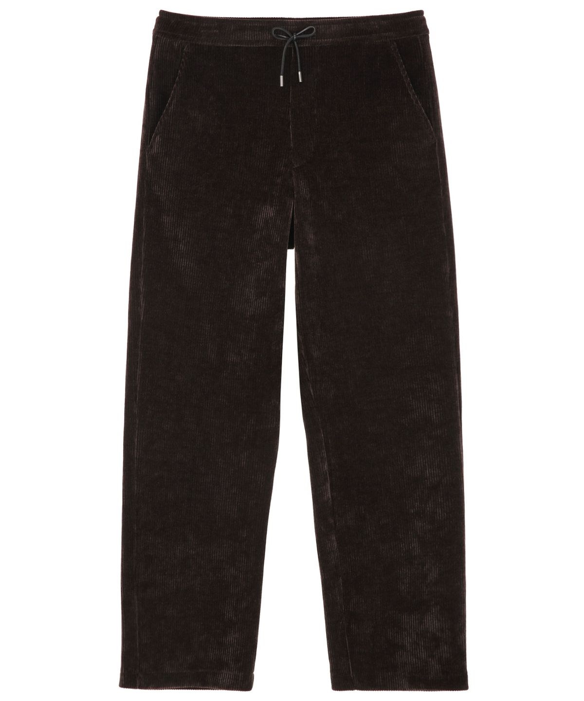 질스튜어트뉴욕 맨(JILLSTUART NEWYORK MEN) [LOUNGE-FIT]  코듀로이 셋업 스웻 팬츠 - 다크브라운 (JNPA6D284W3)