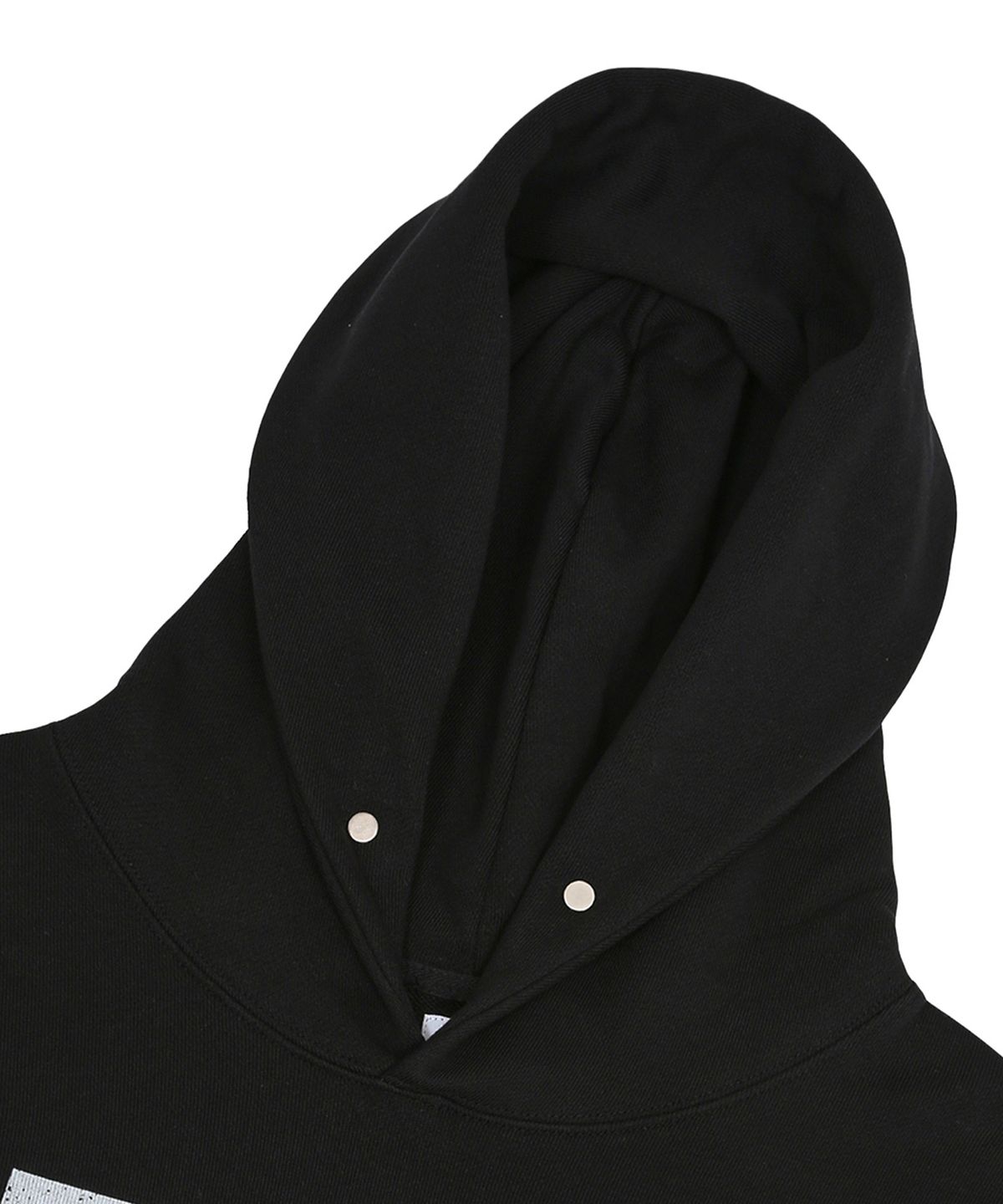 쓰리아이(3IE) STACKED LAYER HOODIE_BLACK
