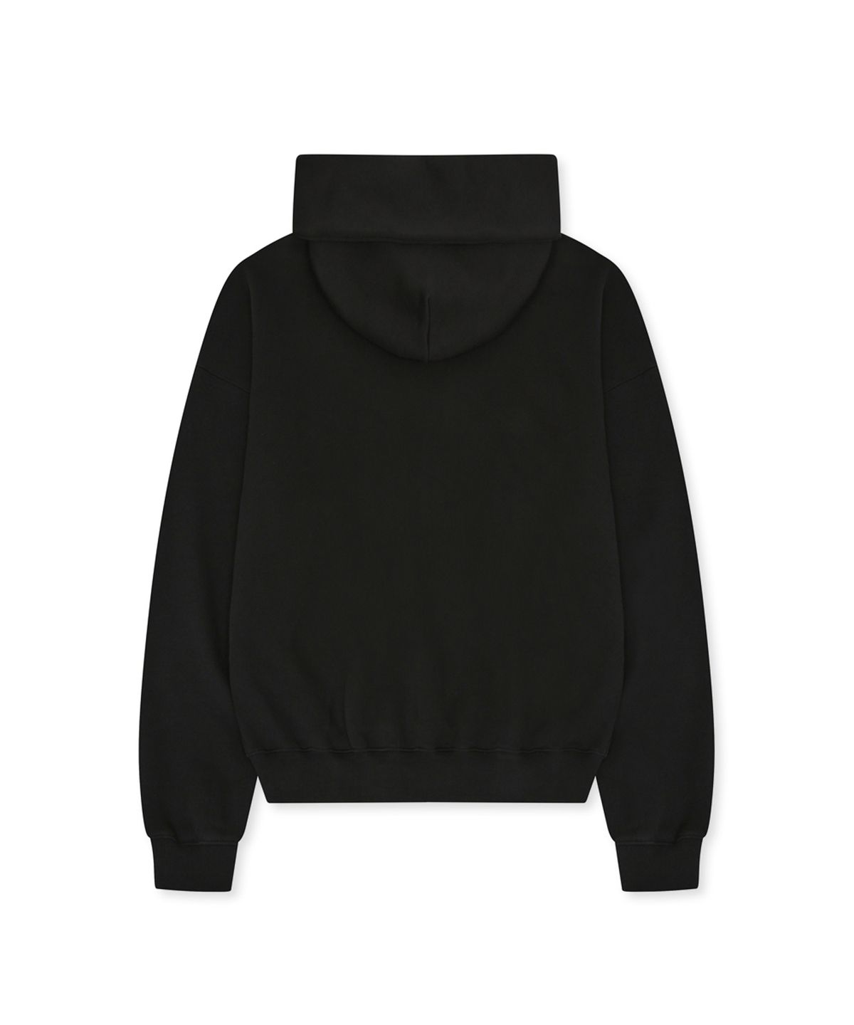 쓰리아이(3IE) STACKED LAYER HOODIE_BLACK