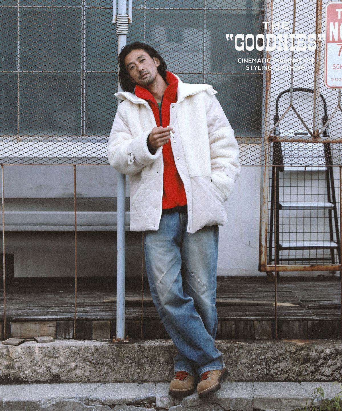 굿니스(GOODNIES) Beautiful Life. BOA FLEECE PARKA