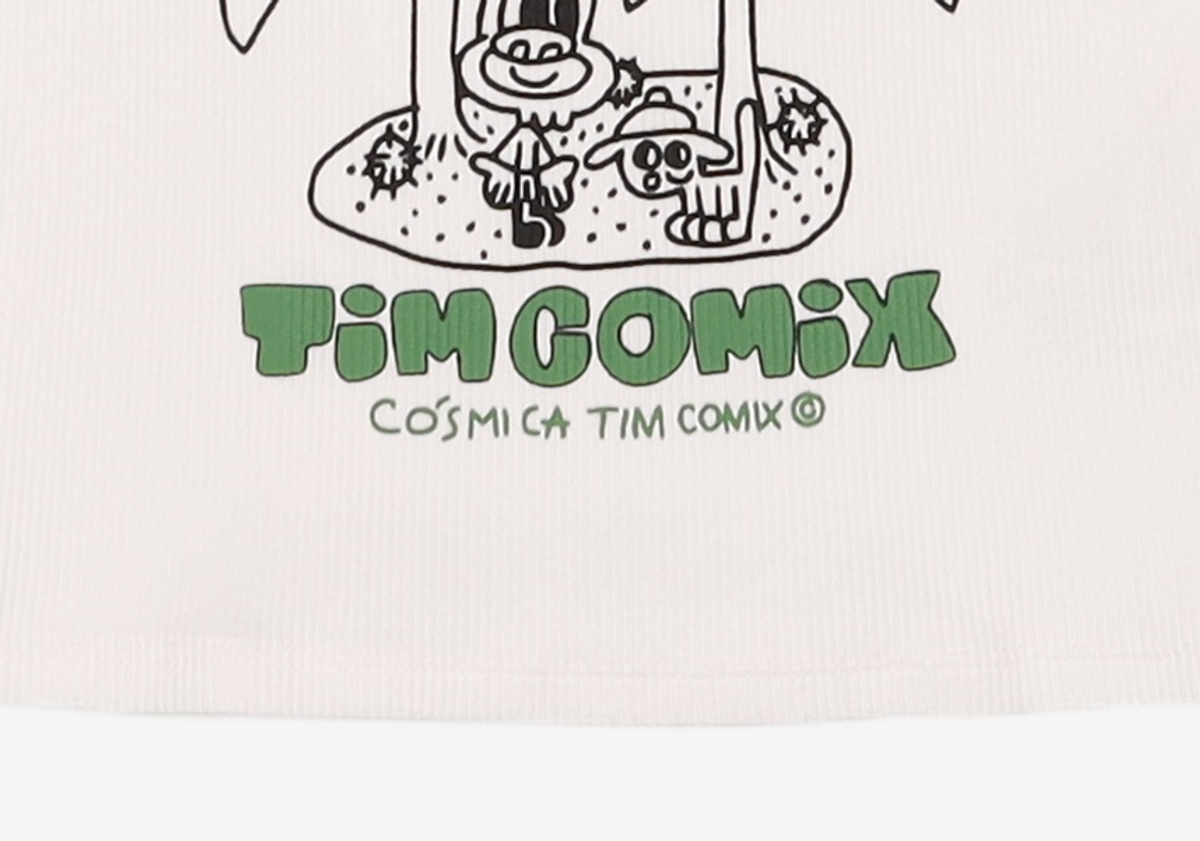 팀코믹스(TIMCOMIX) 썸머 베케이션 스트링 슬리브리스_화이트 OXS