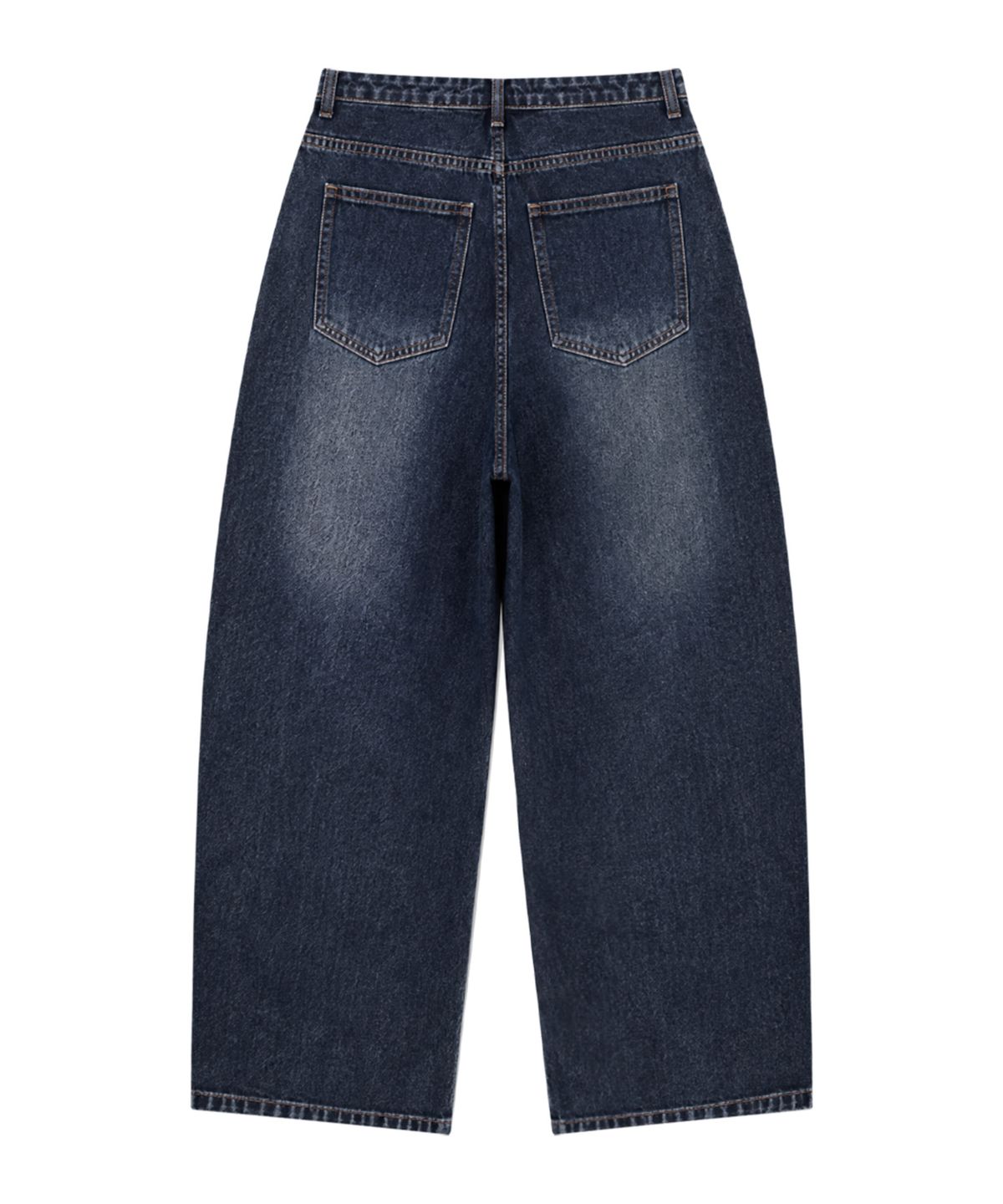랜덤오프(RANDOMOFF) BTB : POEM PINTUCK BALLOON JEANS [STEEL BLUE]