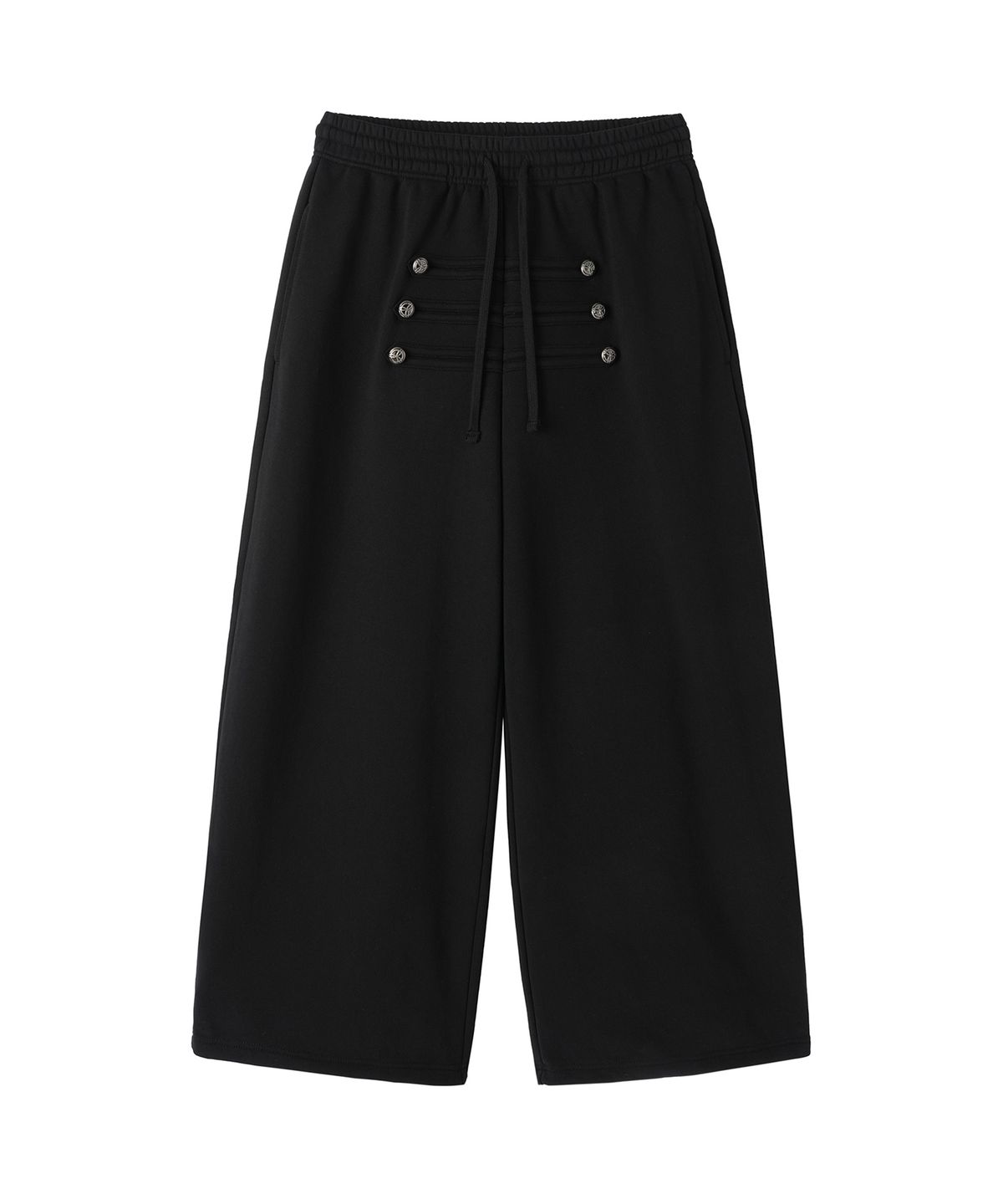 오픈야드(오와이)(OPENYARD(OY)) NAPOLEON TRIM SWEATPANTS - BLACK