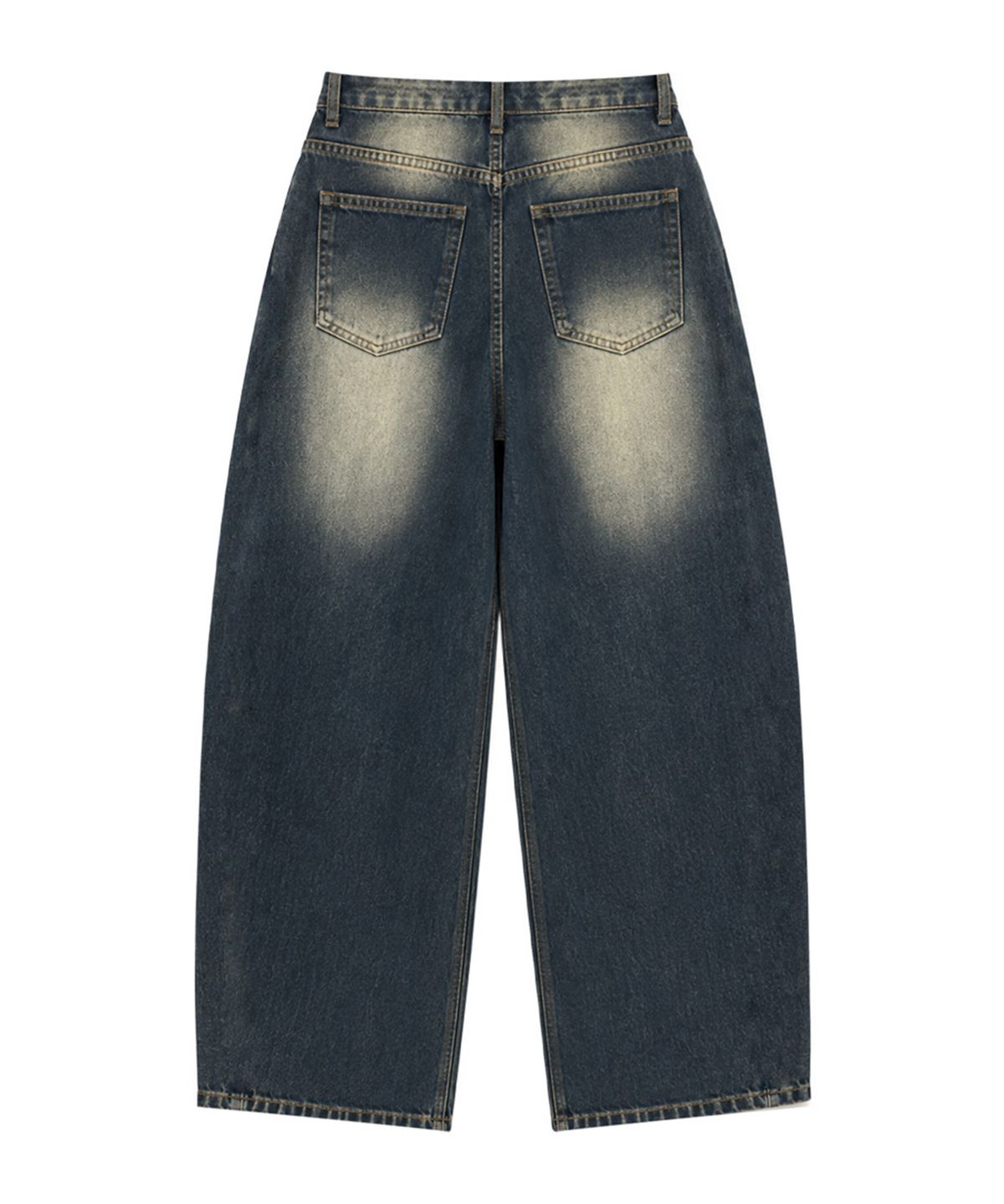 랜덤오프(RANDOMOFF) BTB : POEM PINTUCK BALLOON JEANS [VINTAGE BLUE]