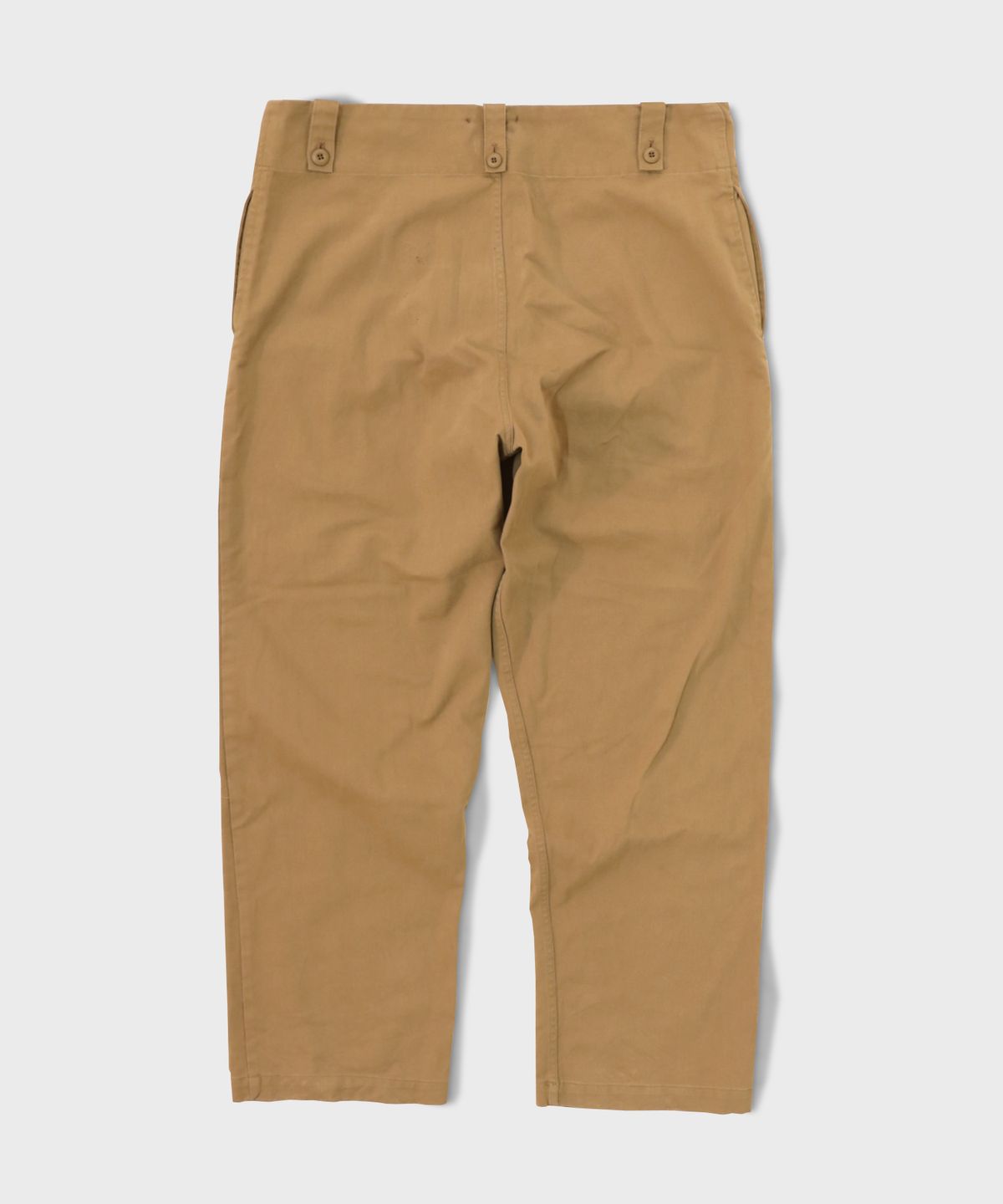 굿니스(GOODNIES) 50s British Army Trousers. Khaki Sand