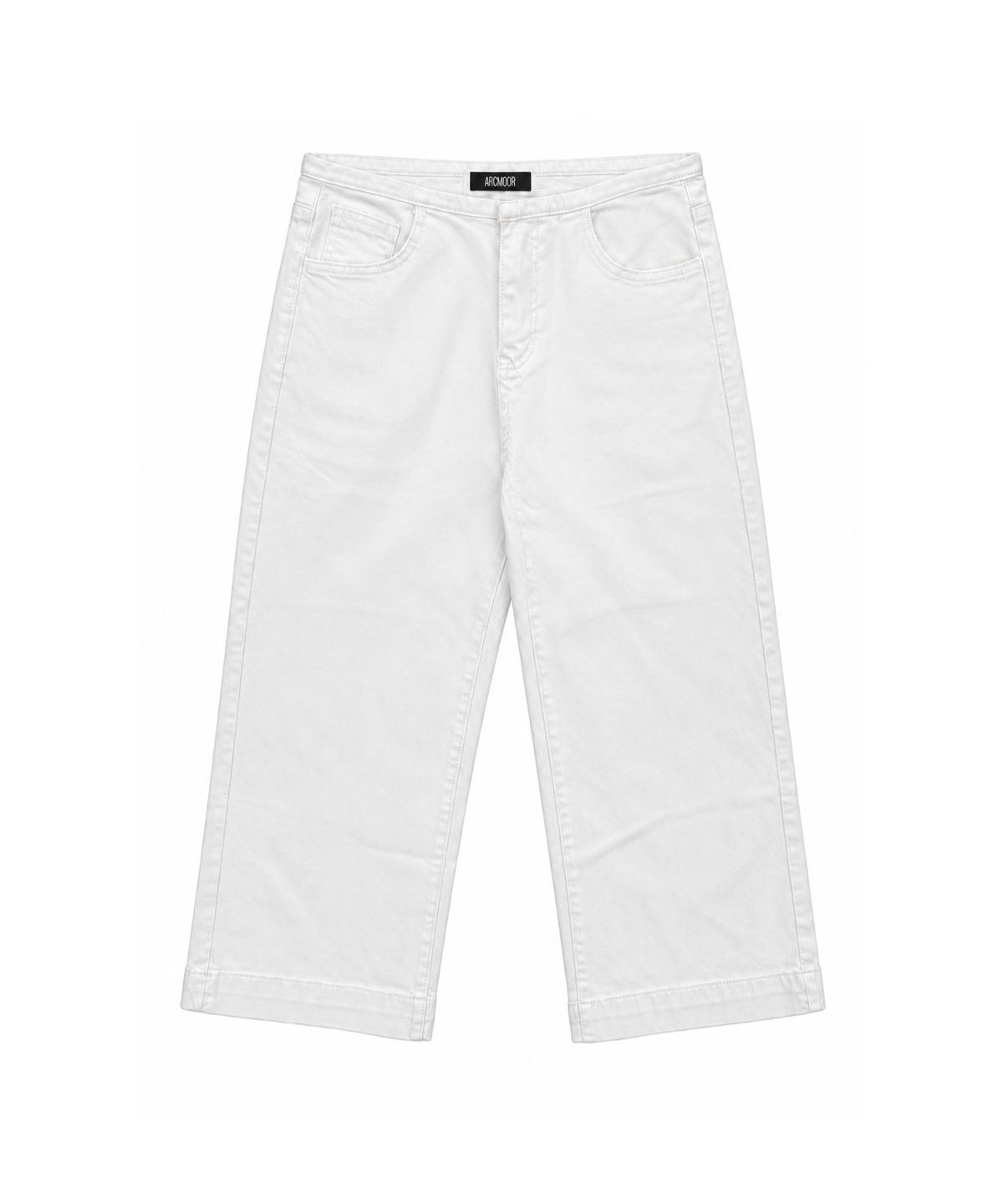 아크무어(ARCMOOR) 로우 컷 힙 팬츠 [White]