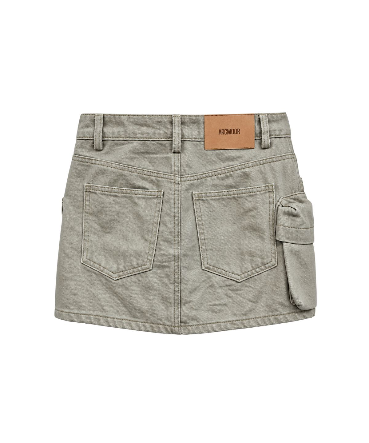 아크무어(ARCMOOR) 스트릿 엣지 스커트팬츠 [Beige]
