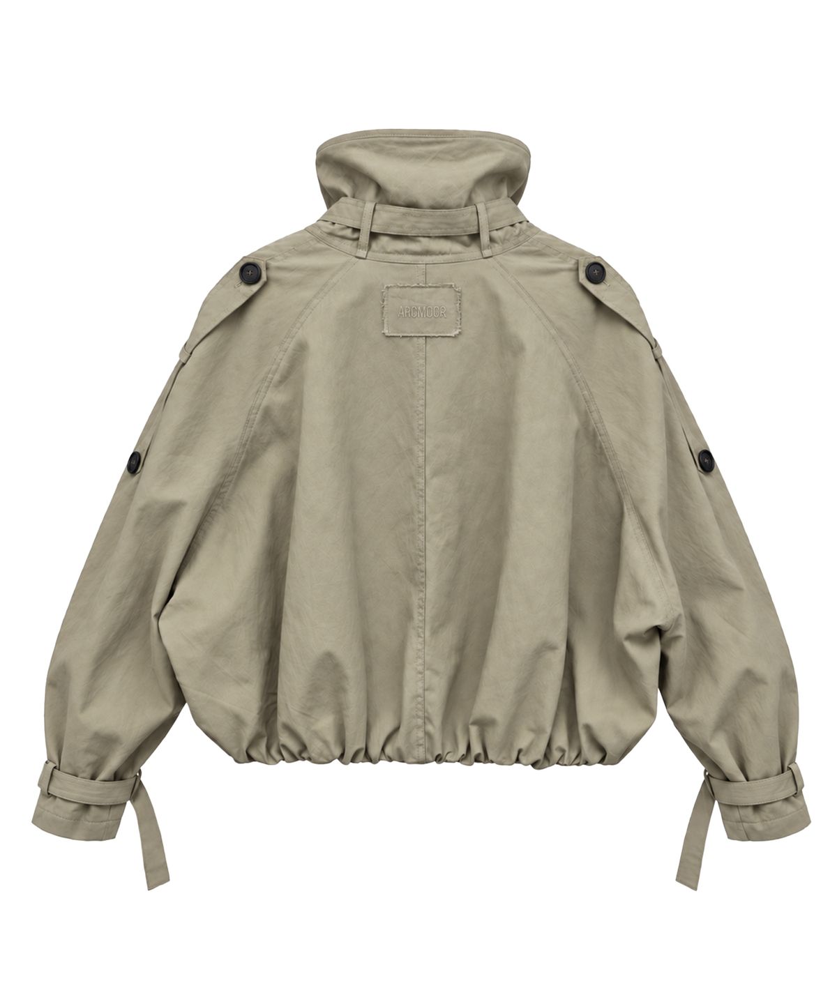 아크무어(ARCMOOR) 뎁스 볼륨 카라 자켓 [Beige]