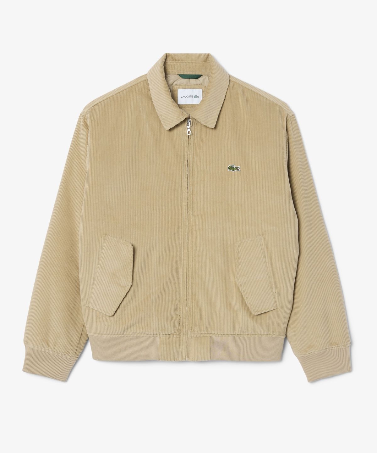라코스테(LACOSTE) 남성 코듀로이 카라 패딩 붐버 자켓 BH2994-56N 02S
