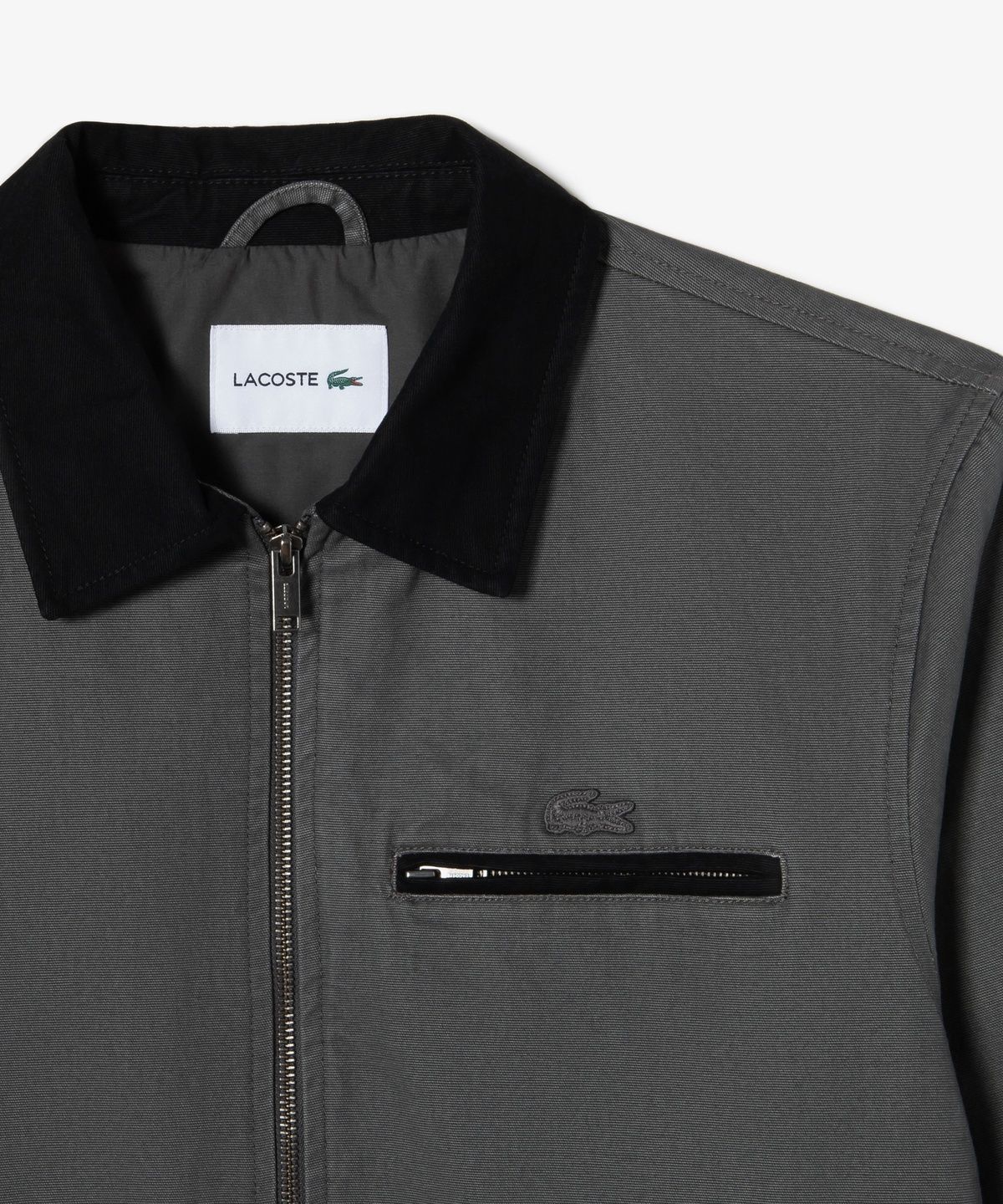 라코스테(LACOSTE) 남성 코튼 워싱 드리즐러 자켓 BH438E-56N 3L6