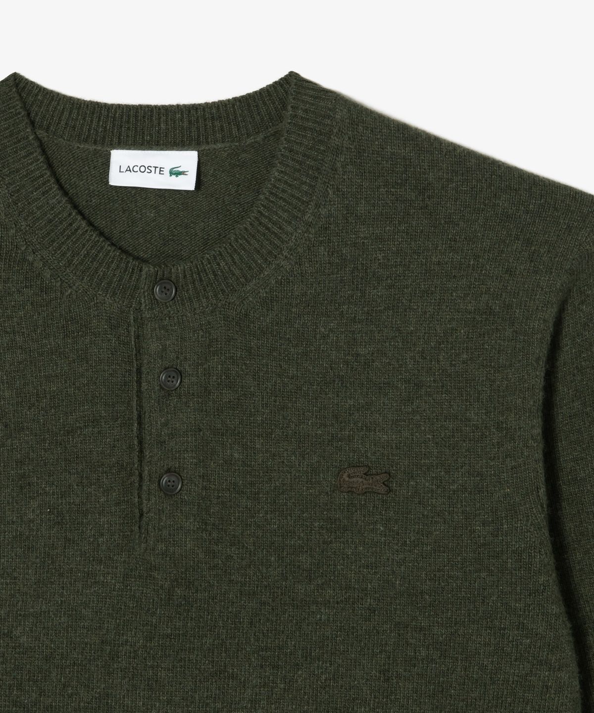 라코스테(LACOSTE) 남성 헨리넥 풀오버 AH761E-56N BMY