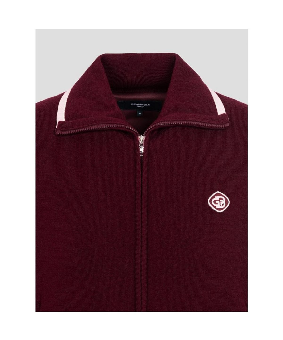 빈폴골프(BEANPOLE GOLF) 여성 방풍 풀집 카디건 - 와인