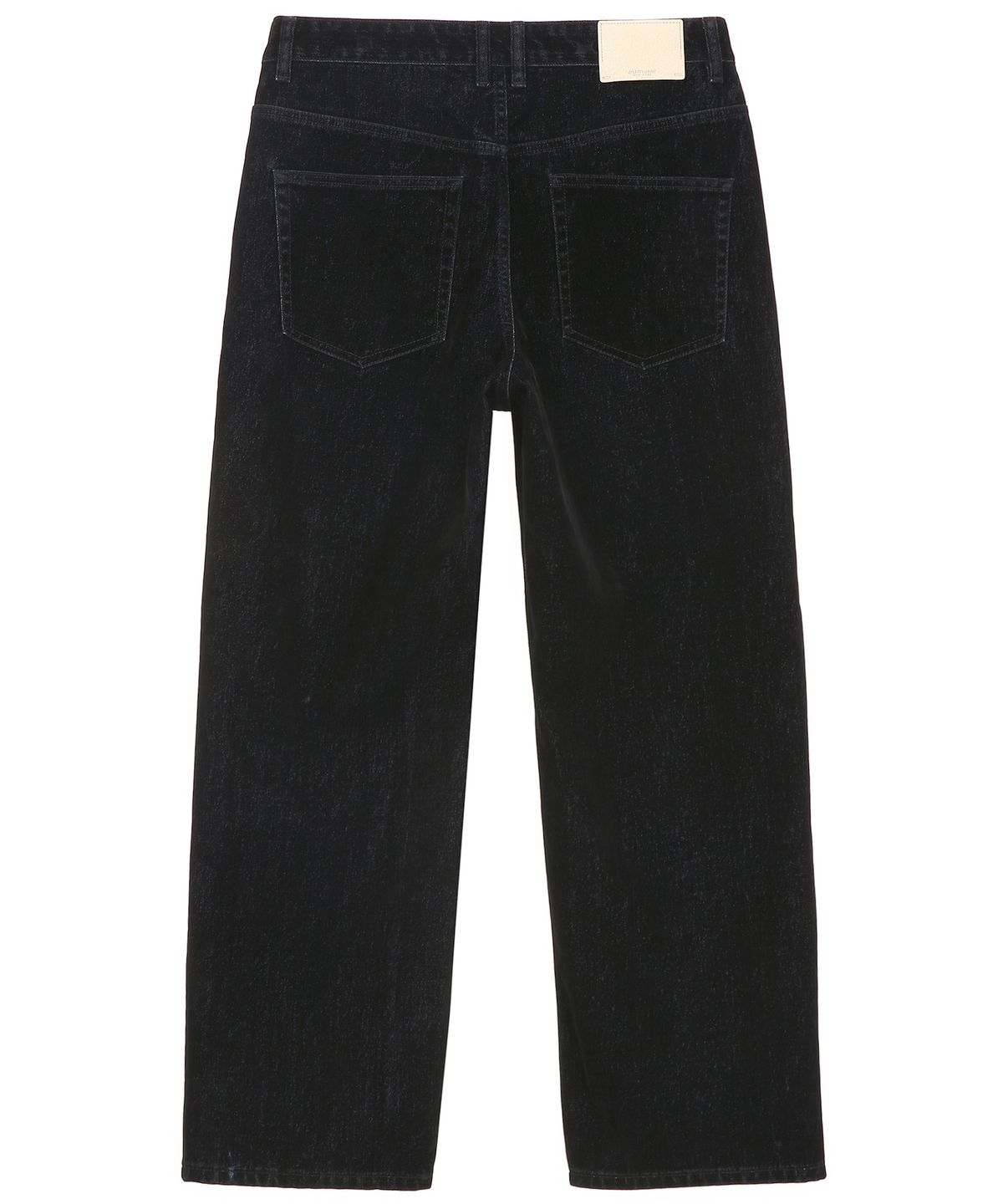 질스튜어트뉴욕 맨(JILLSTUART NEWYORK MEN) 벨벳 터치 데님 셋업 팬츠 - 블랙 (JNPA6D006BK)