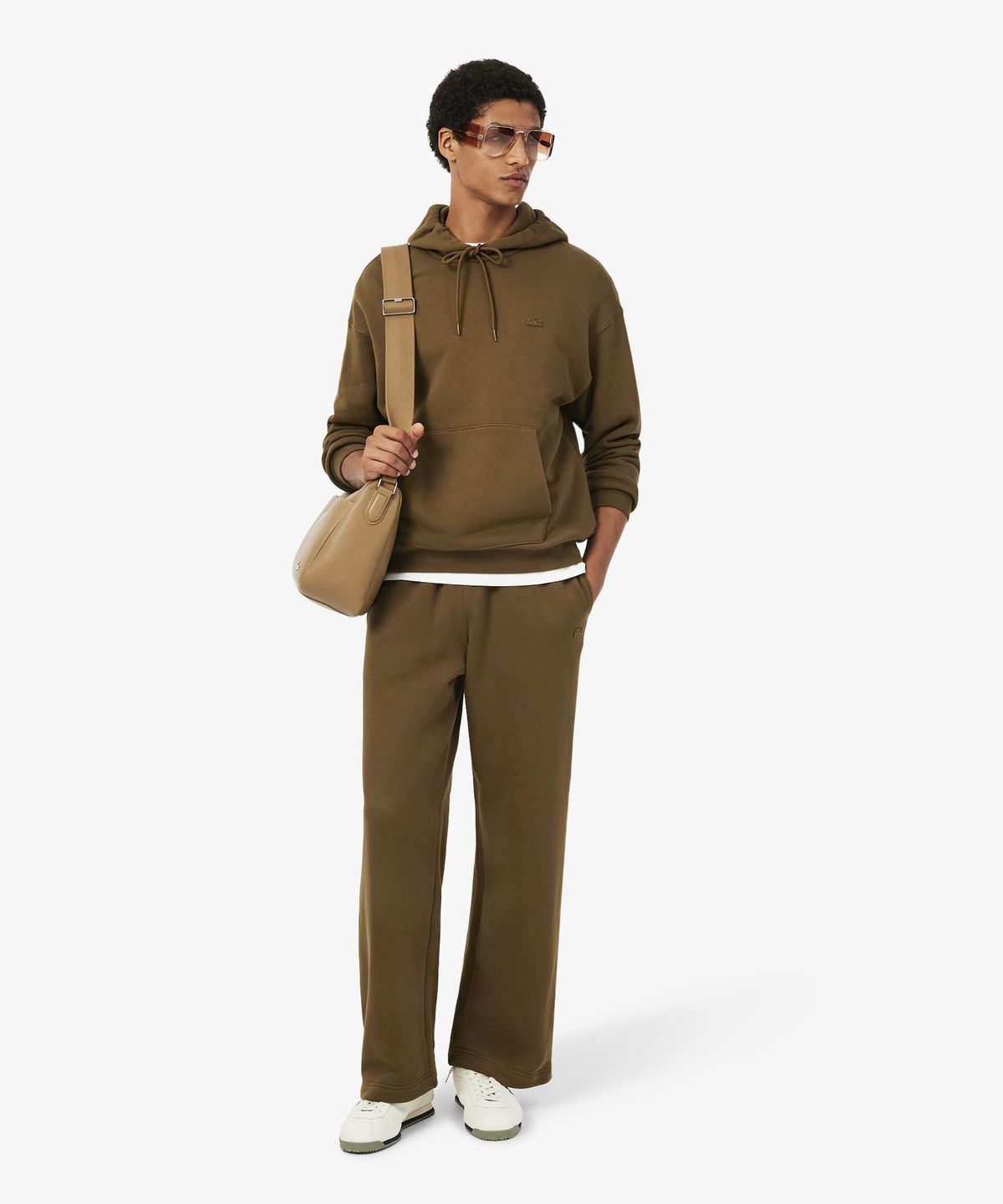라코스테(LACOSTE) 남성 크록 시그니처 루즈핏 후디 SH7741-56N DPD