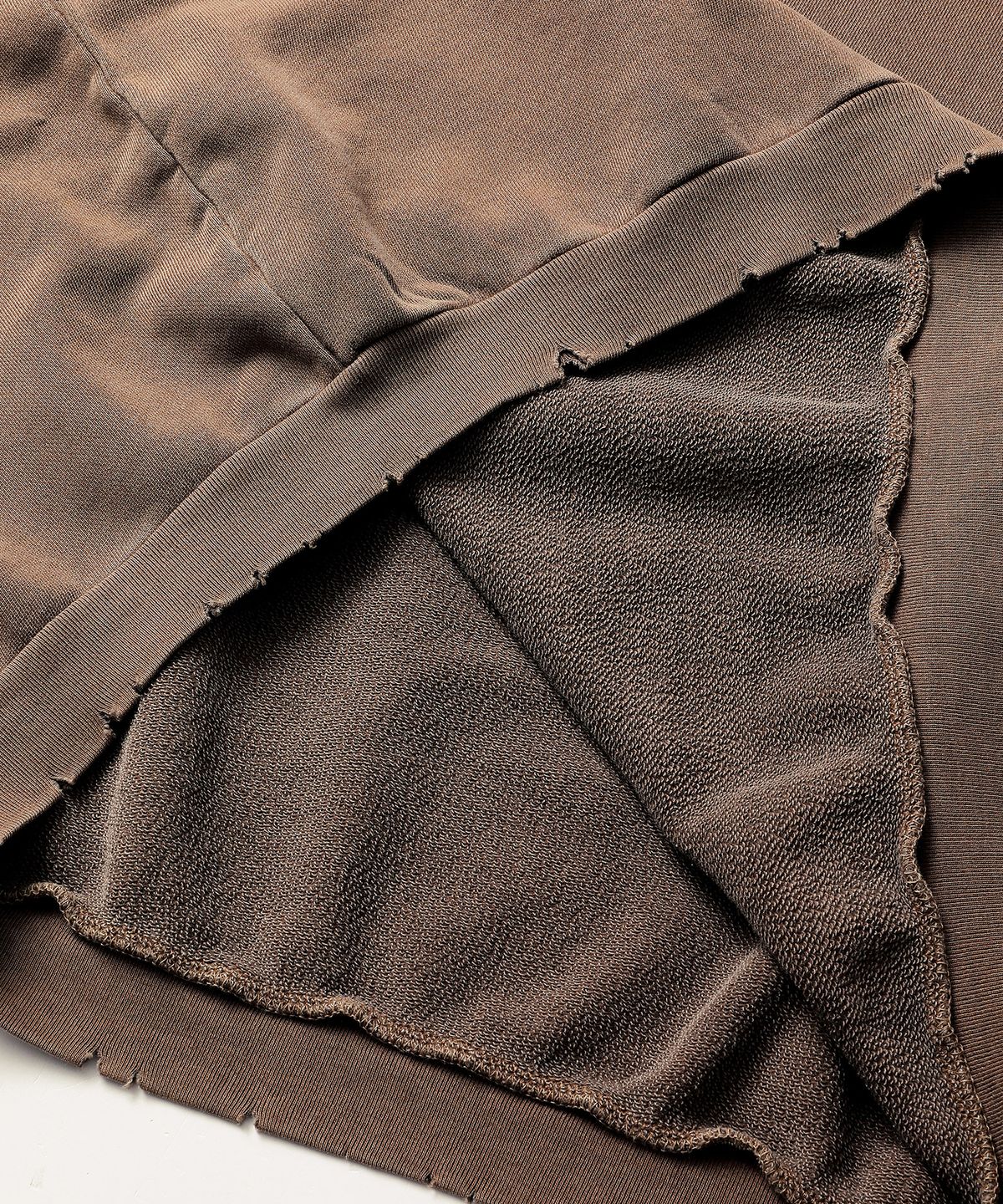 씨에이치사공사(CH.404) INSTRUCTION PIGMENT SWEATSHIRT BROWN