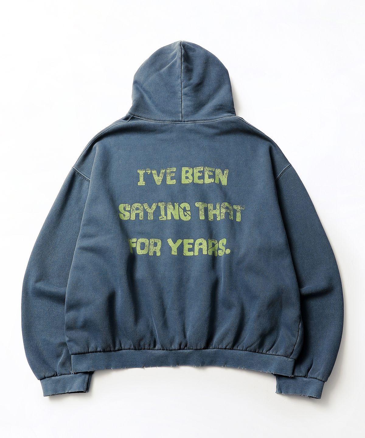 씨에이치사공사(CH.404) TOMORROW PIGMENT HOODIE NAVY