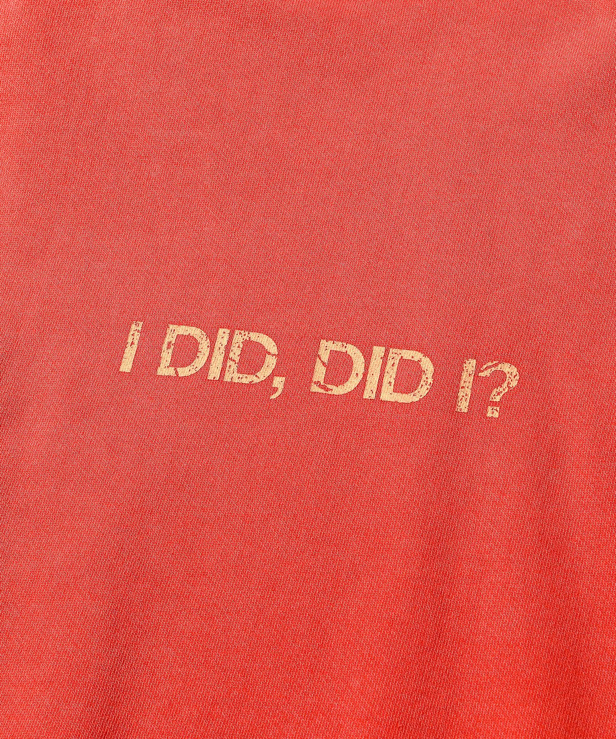 씨에이치사공사(CH.404) I DID DID I PIGMENT HOODIE RED