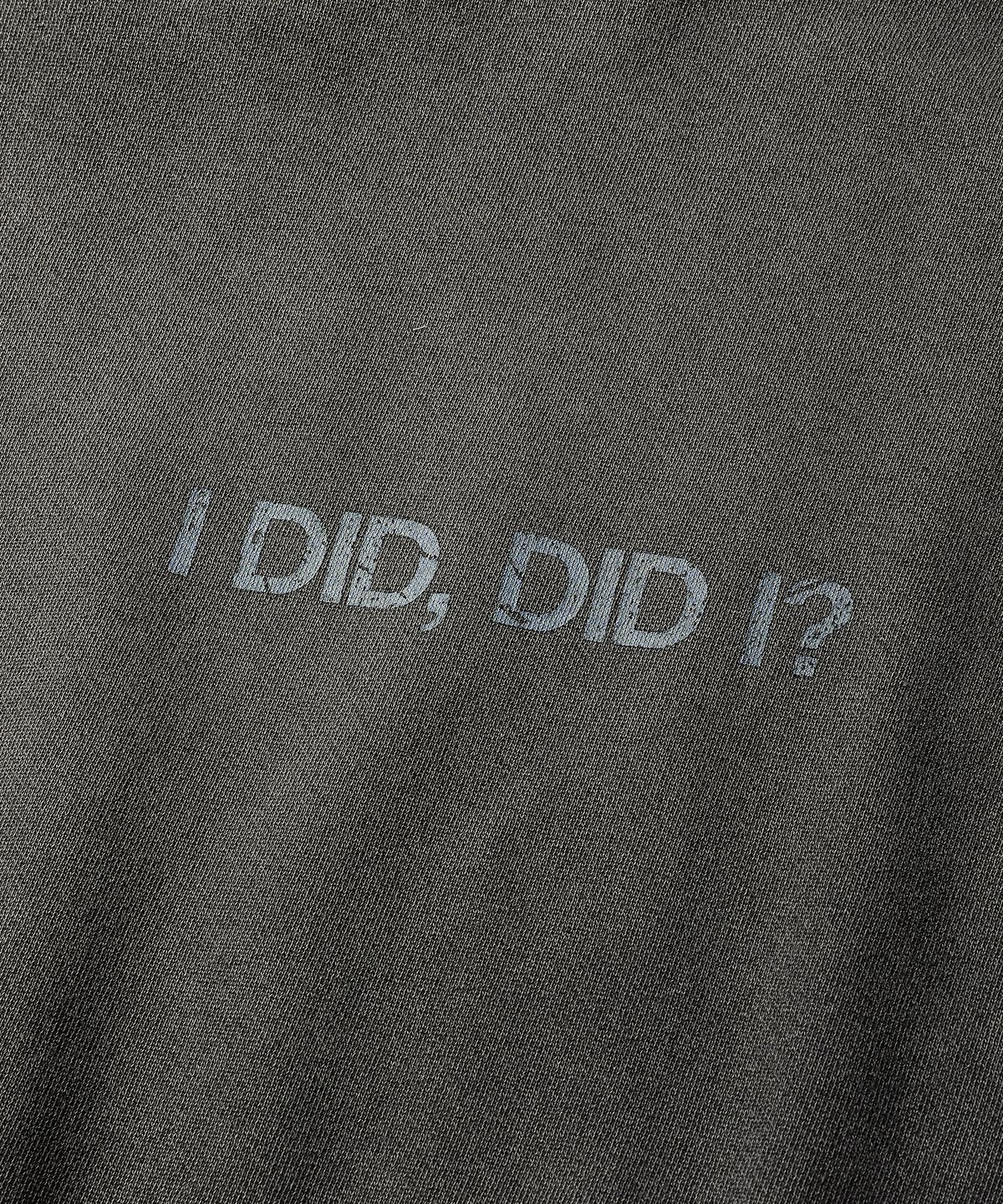 씨에이치사공사(CH.404) I DID DID I PIGMENT HOODIE BLACK