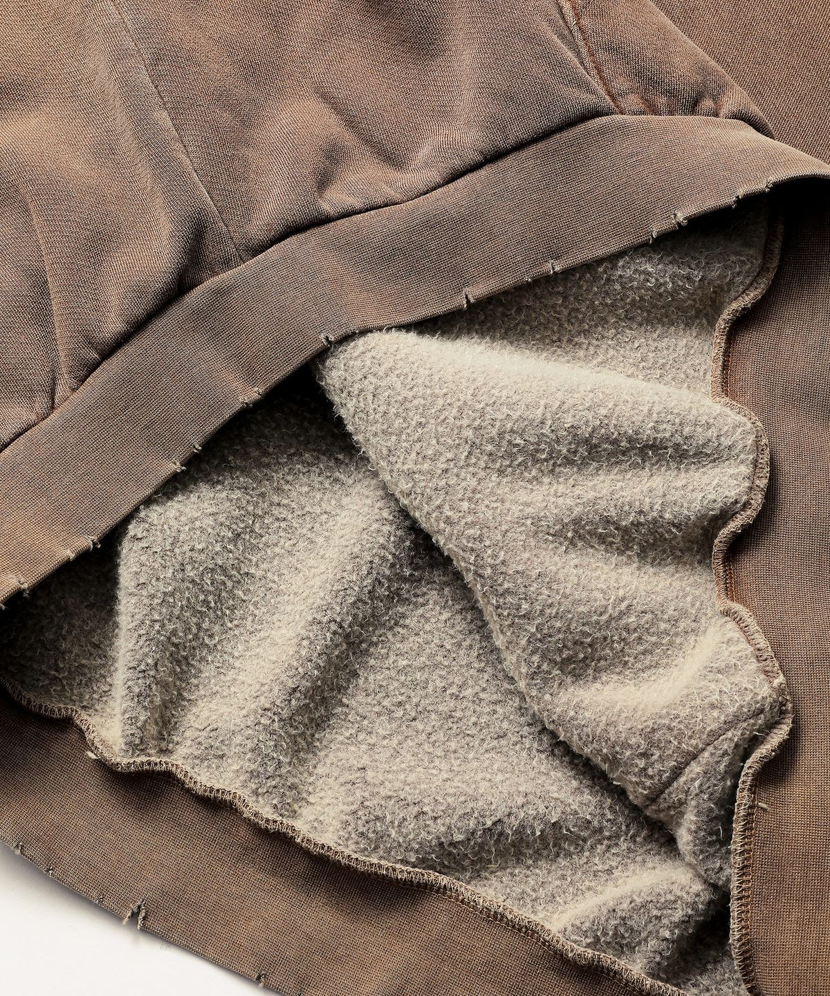 씨에이치사공사(CH.404) PAY DAY PIGMENT HOODIE BROWN