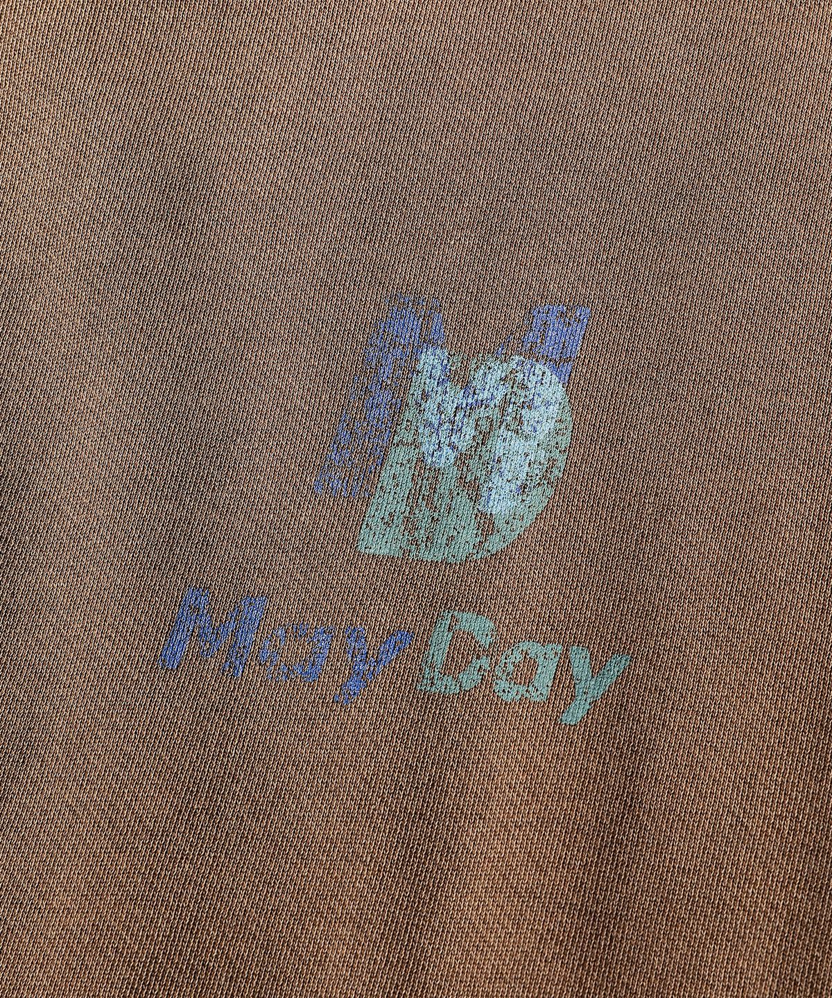 씨에이치사공사(CH.404) PAY DAY PIGMENT HOODIE BROWN
