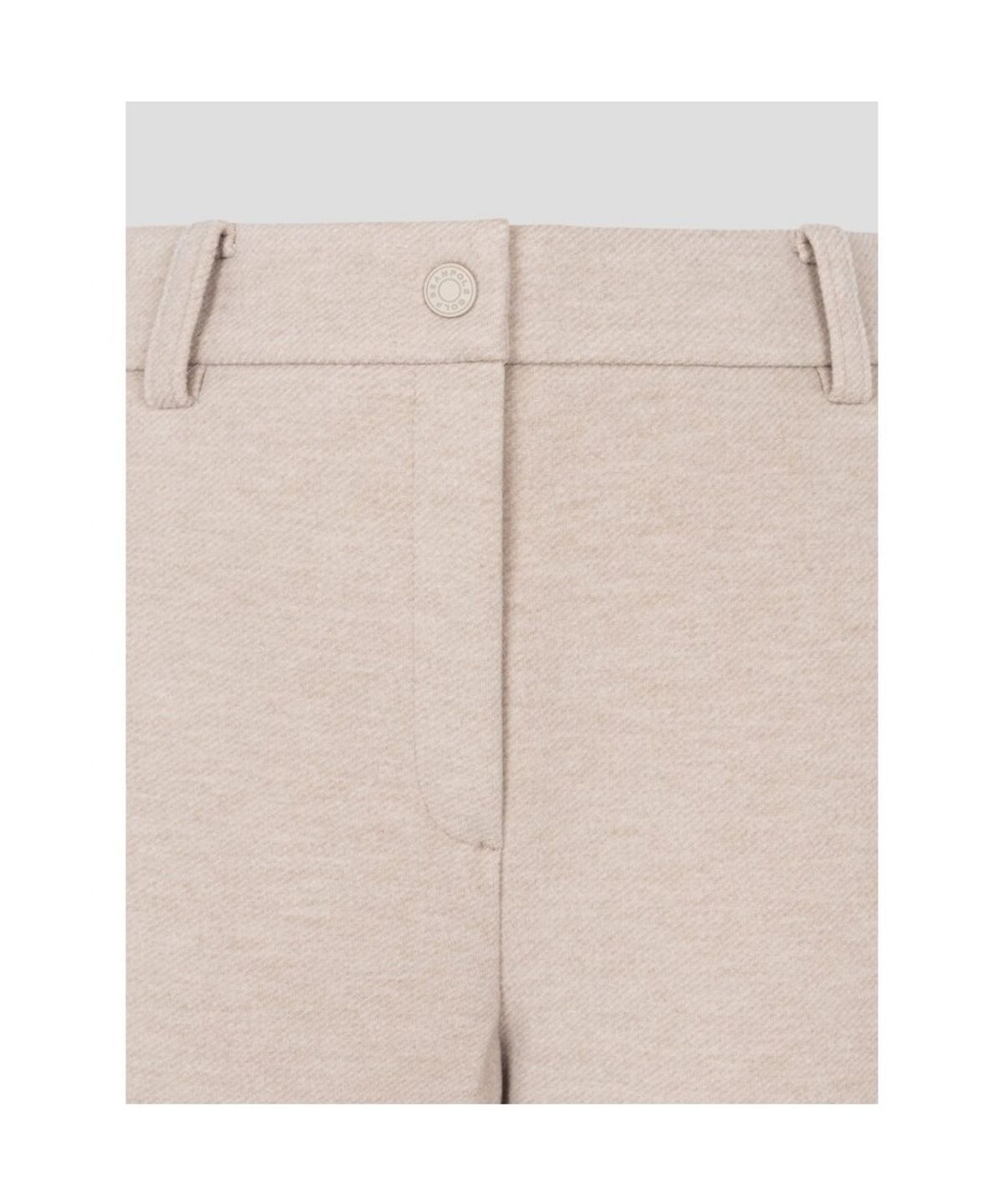 빈폴골프(BEANPOLE GOLF) 여성 셋업 와이드 부츠컷 팬츠 - 베이지