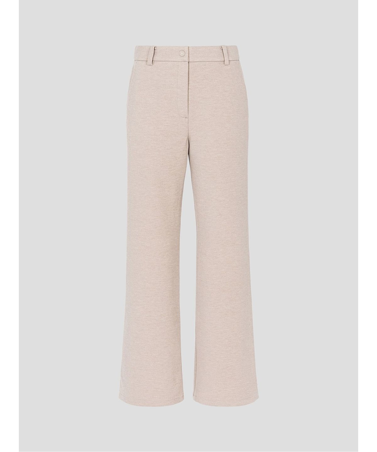 빈폴골프(BEANPOLE GOLF) 여성 셋업 와이드 부츠컷 팬츠 - 베이지