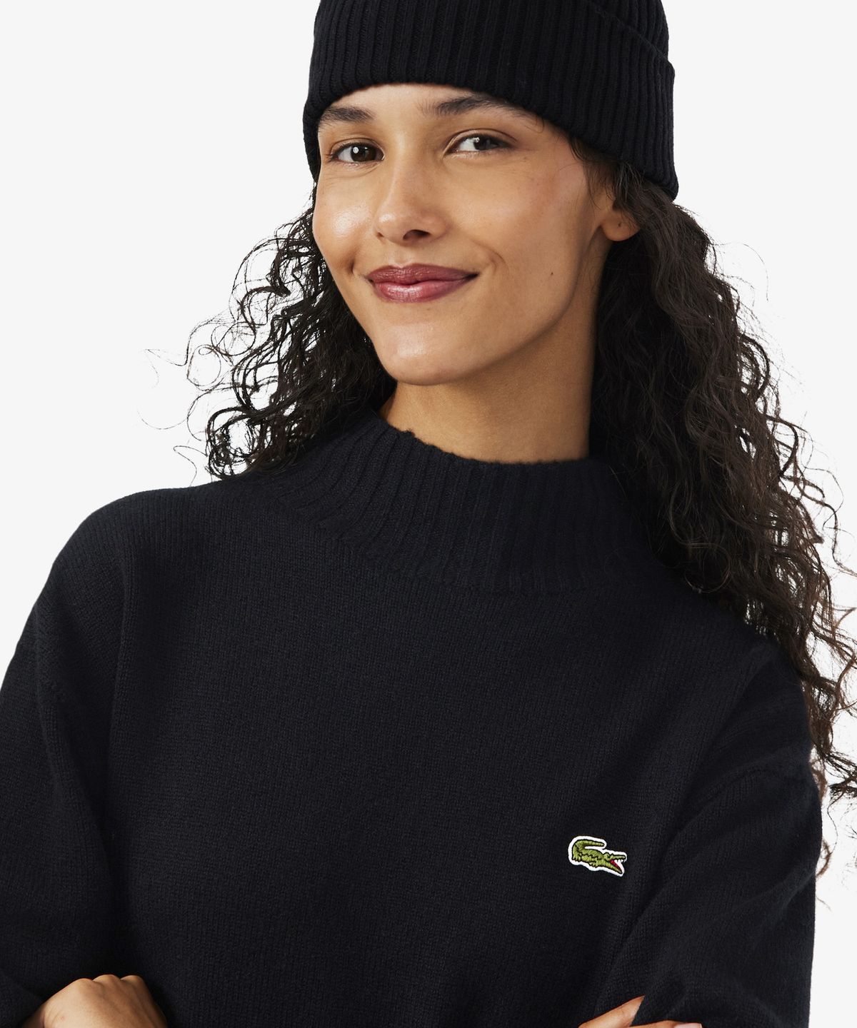 라코스테(LACOSTE) 여성 캐시미어 하이넥 스웨터 AF2548-56N 031