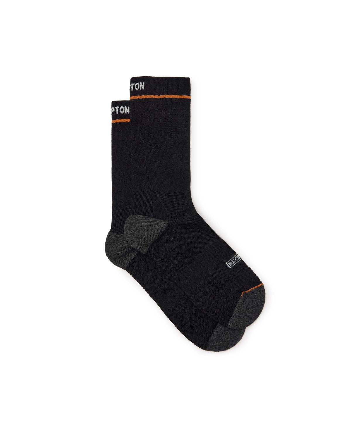 브롬톤 런던(BROMPTON LONDON) CUSHION SOCKS - BLACK (P265ASO121)