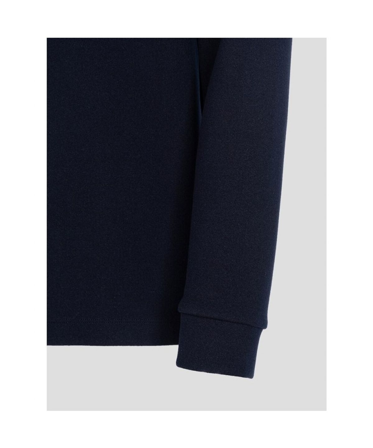 빈폴골프(BEANPOLE GOLF) 남성 골조직 긴소매 칼라 티셔츠 - 네이비