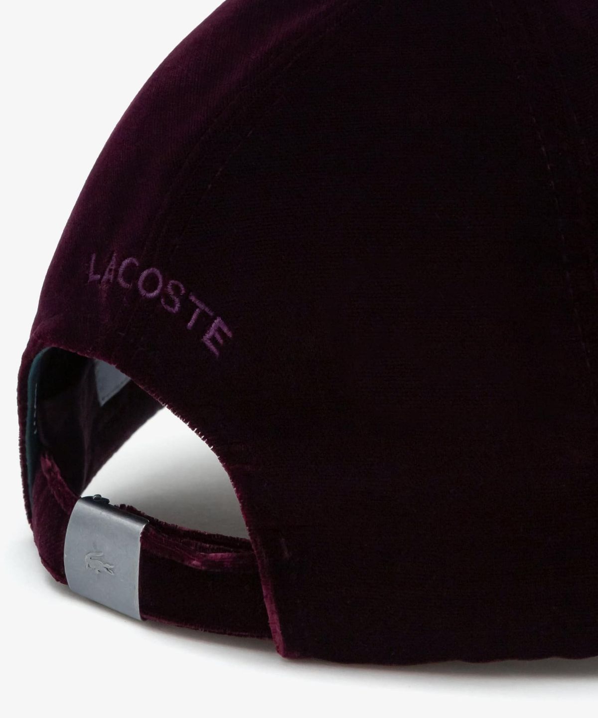 라코스테(LACOSTE) 여성 벨벳 볼캡 RK240E-56N 3KE
