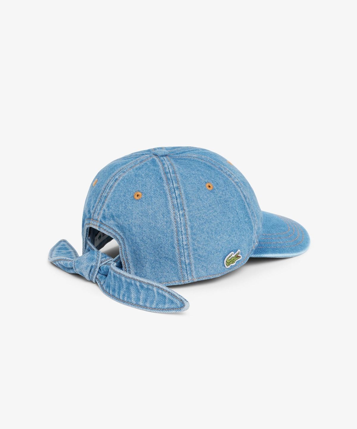 라코스테(LACOSTE) 여성  데님 백 리본 볼캡 RK8847-56N 36L