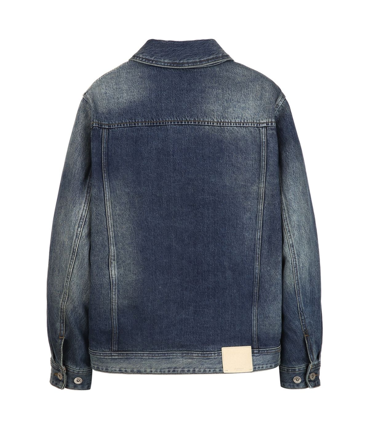 질스튜어트뉴욕 맨(JILLSTUART NEWYORK MEN) 브러쉬드 데님 셋업 집업 - 블루 (JNJU6D005B2)