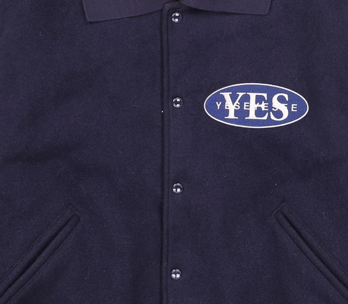 예스아이씨(YESEYESEE) Poker Varsity Jacket L